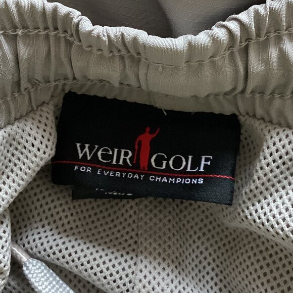 Weir Golf Men's Bermuda Shorts Size L 38 Golfing Light Gray - Picture 6 of 9